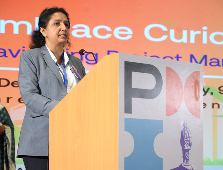 Co-Chair at PMI Gujarat Chapter 2025 Conference, ANANTAM 2025