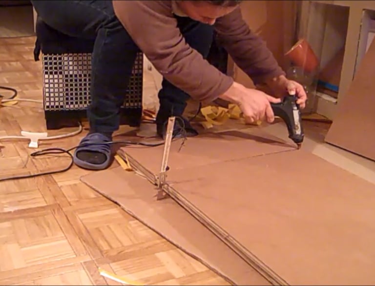 Fabriquer un meuble de cuisine en carton