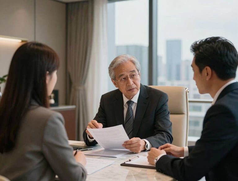 Elegant modern home exterior with warm lighting at dusk.