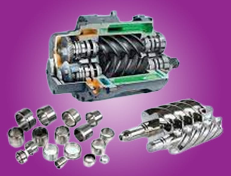 spare parts - filter - air end - kompressor udara