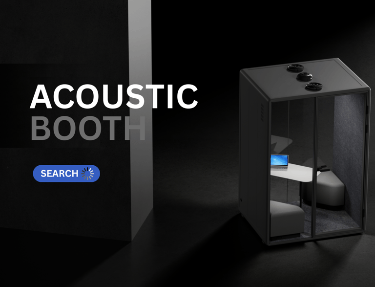 Modern acoustic meeting pod for small teams – KB Housing