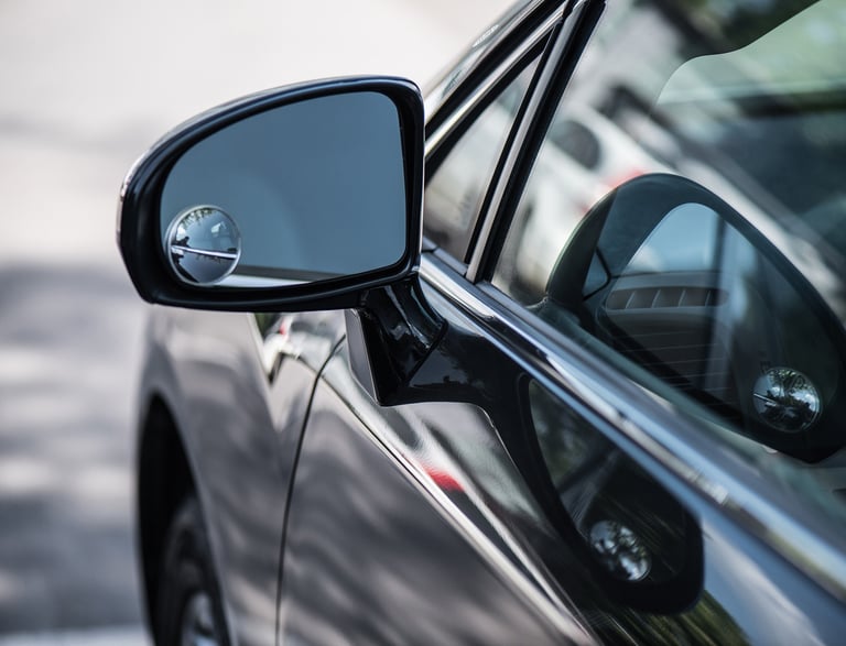car side mirror repaired