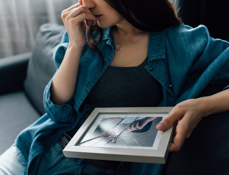 broken picture frame glass repair