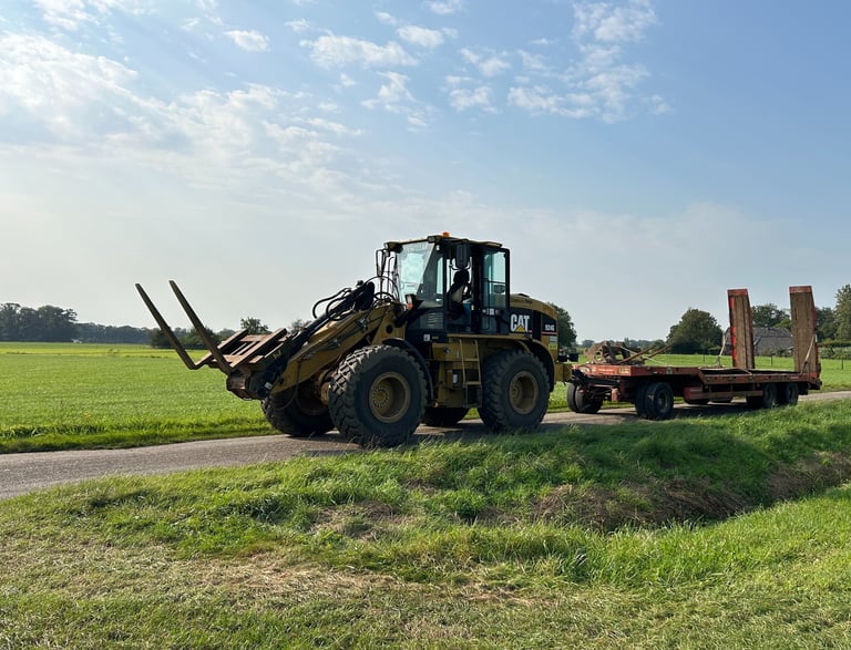 shovel met lader