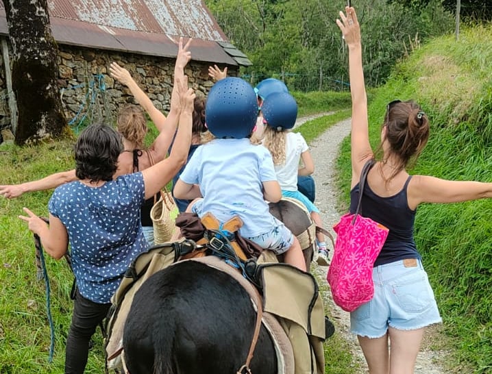 balade accompagnée âne