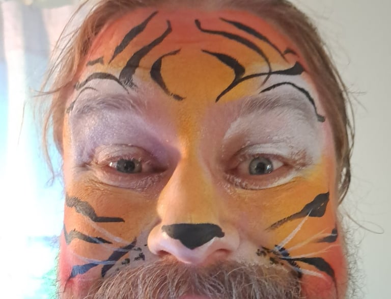 Karvomaalaus tiikeri