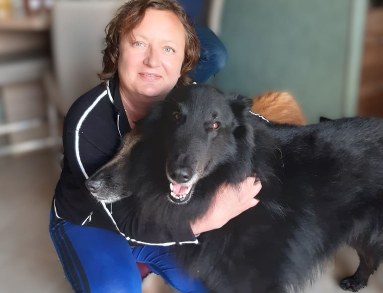 chien avec naturopathe