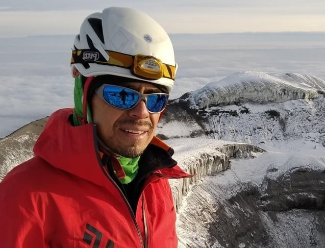 Jaime Vargas - IFMGA mountain guide, Ecuador