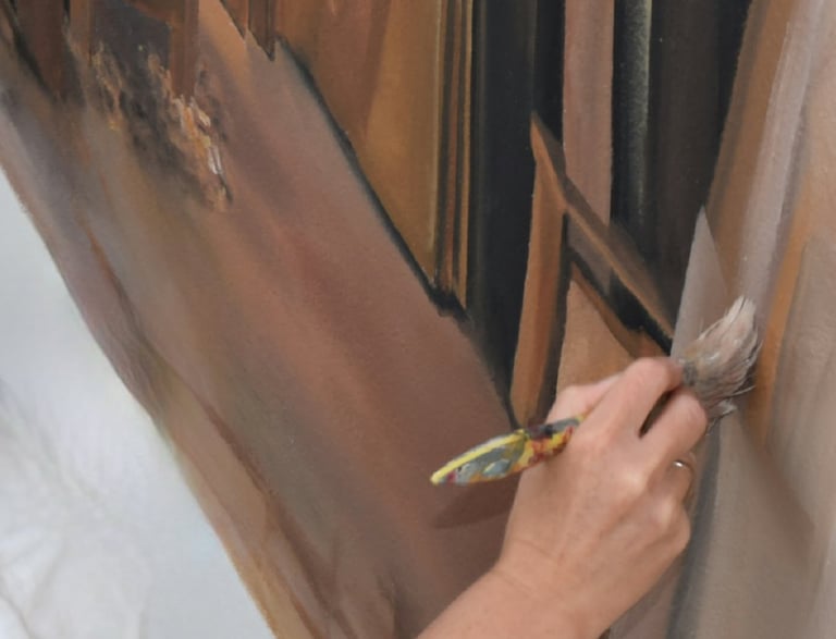 VuittonDécors, peintre en décor, conçoit, réalise & restaure des décors peints. Savoir-faire, qualité, conseil et créativité