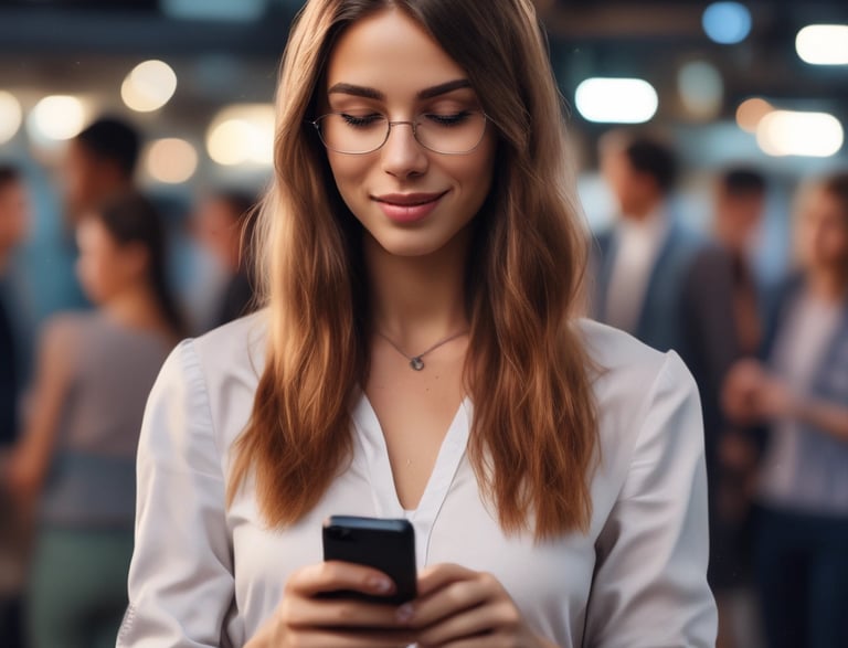 A friendly event coordinator holding a clipboard, ready to assist with your music setup needs.