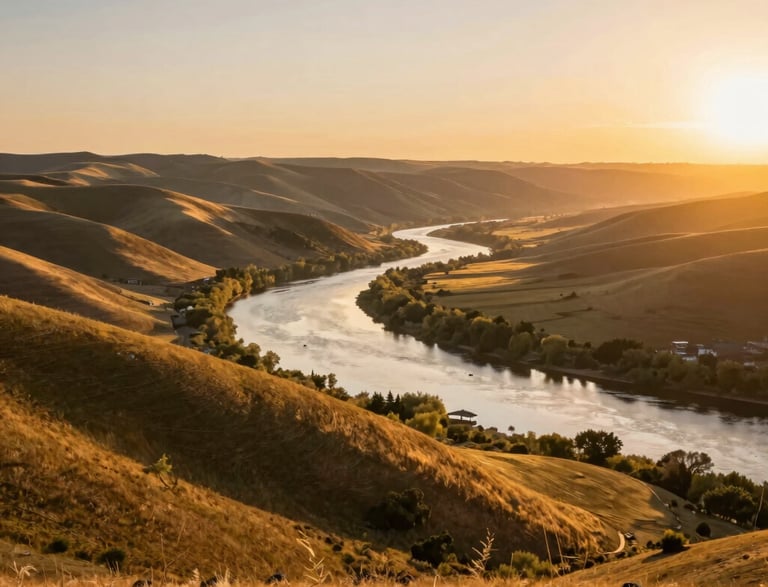 A warm, rustic wooden desk with a honey jar, a notebook, and a pen ready for messages.