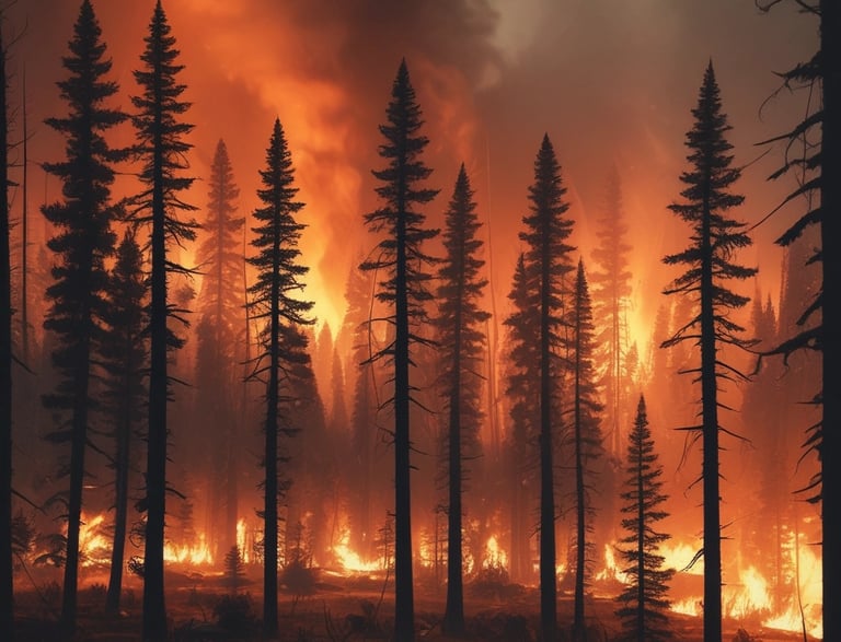 An image depicting a contact form for reporting fires.