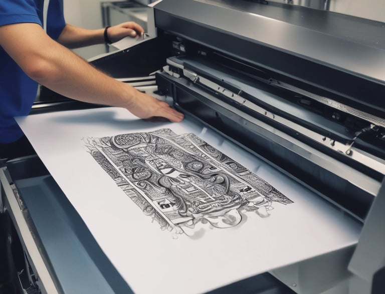 A cozy workspace with a laptop, notebook, and a cup of coffee, inviting contact