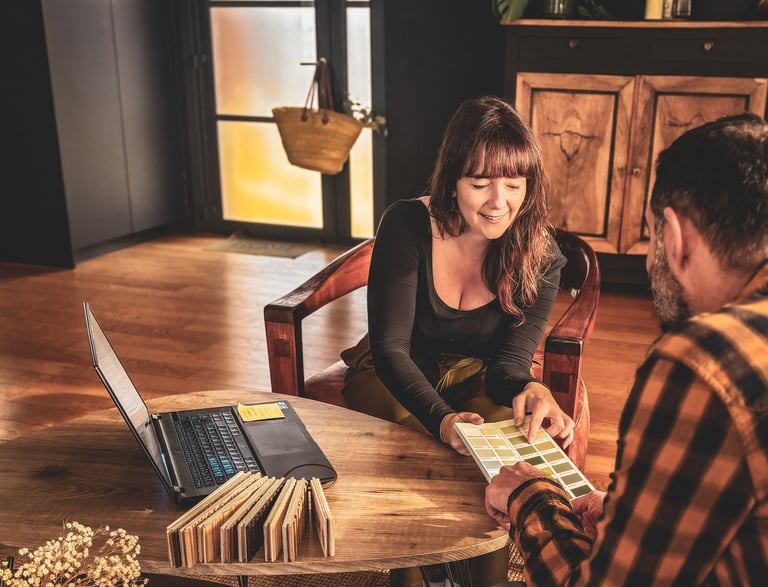 cindy chédemail visite conseil décoration