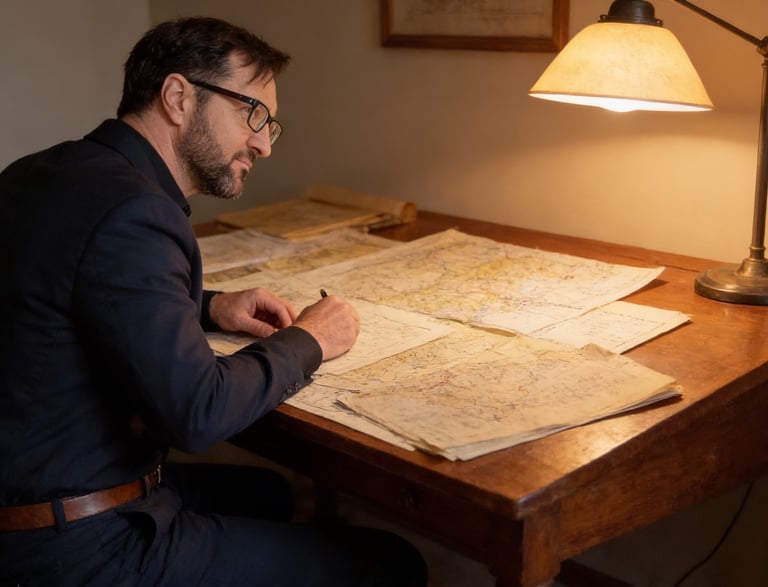 Contactez AlexG Raconte. Alexandre Gagné au travail.