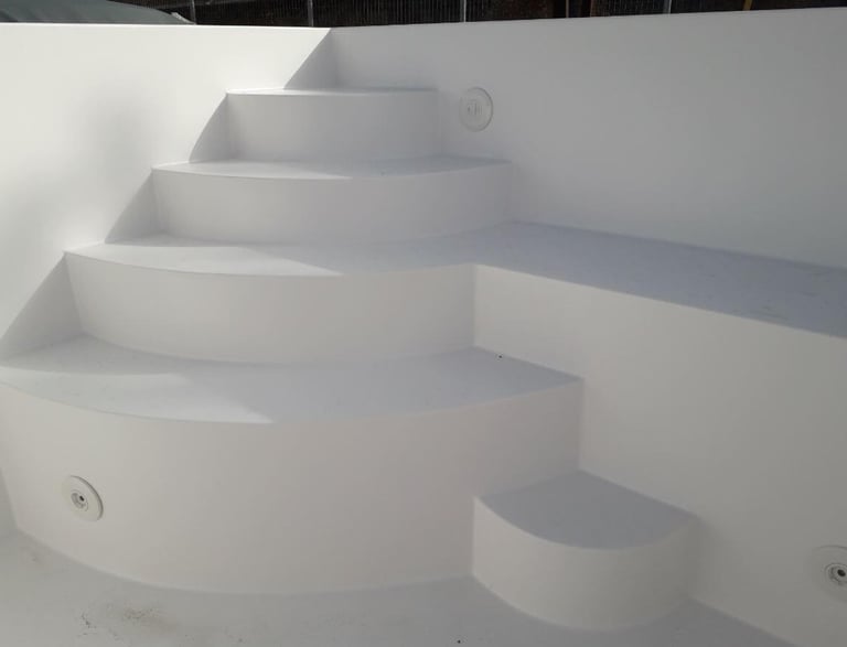 piscina de fibra en las palmas