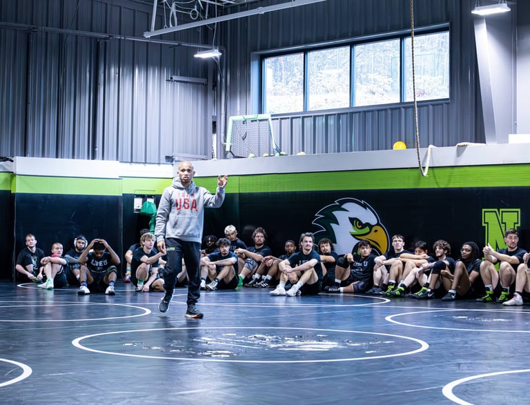team speech from coach Omi Acosta