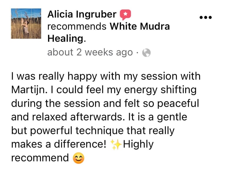 Testimonial Alicia | White Mudra Psychology