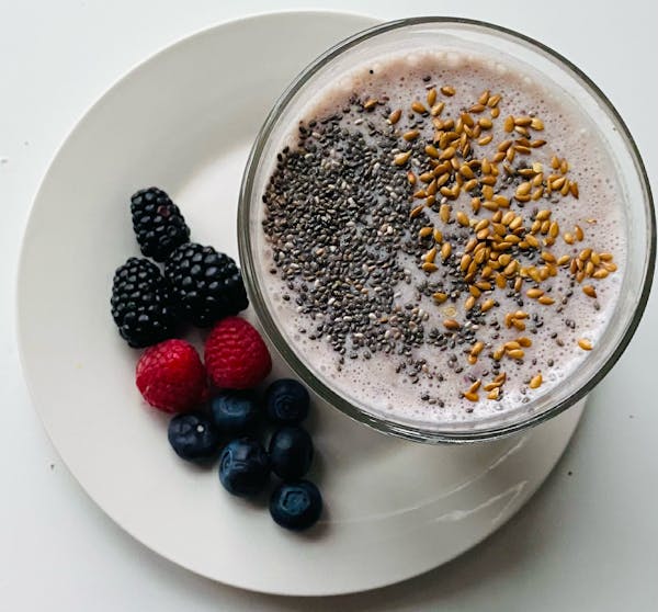 Flaxseed smoothie