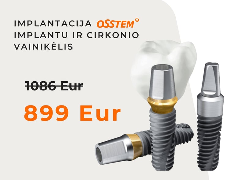 dantų protezavimas osstem