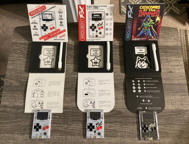 Arduboy Evolution - Arduboy, Arduboy FX, Arduboy FX Special Edition