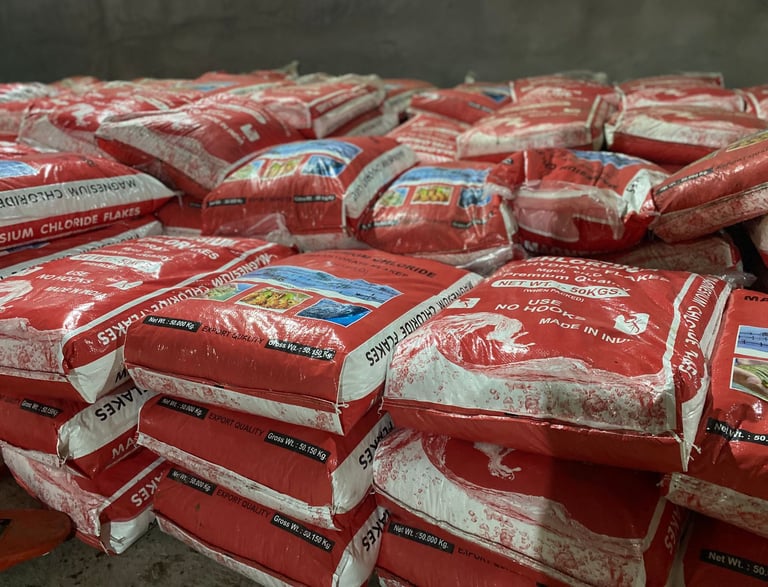 magnesium chloride flakes