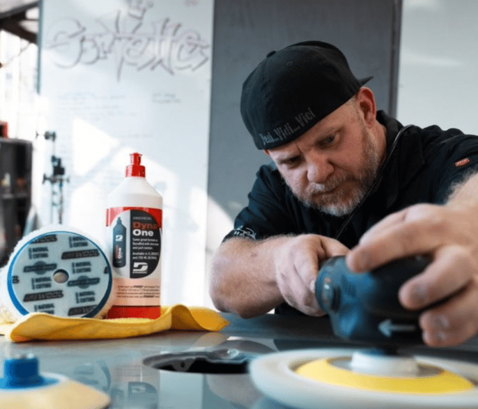 Owner of D and P Auto Detailing 