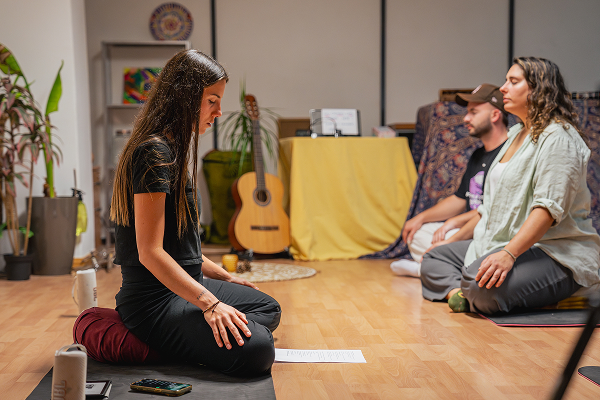 Encuentro de meditación guiada en Barcelona
