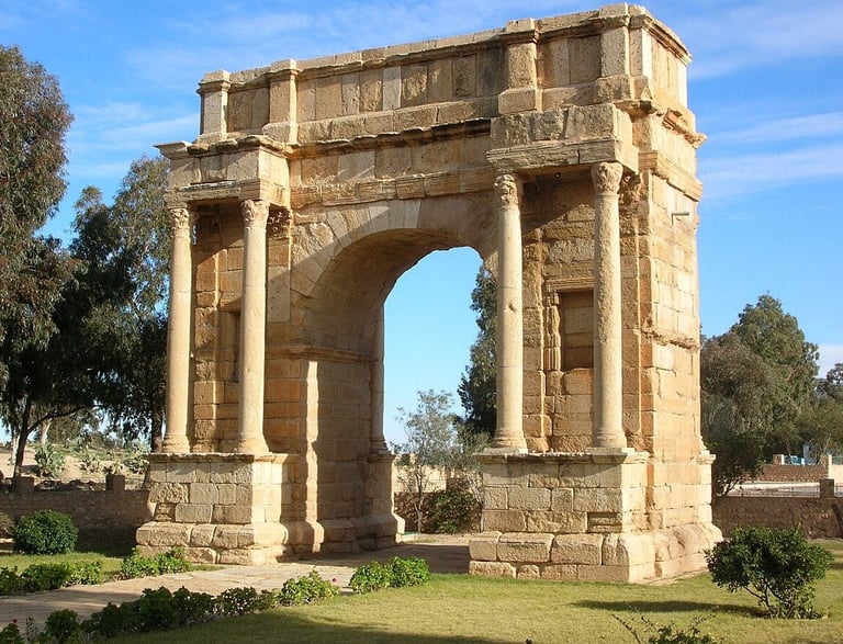 arco triunfal de la tetrarquía