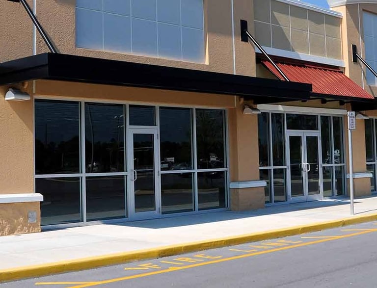 Clean Store Front Windows