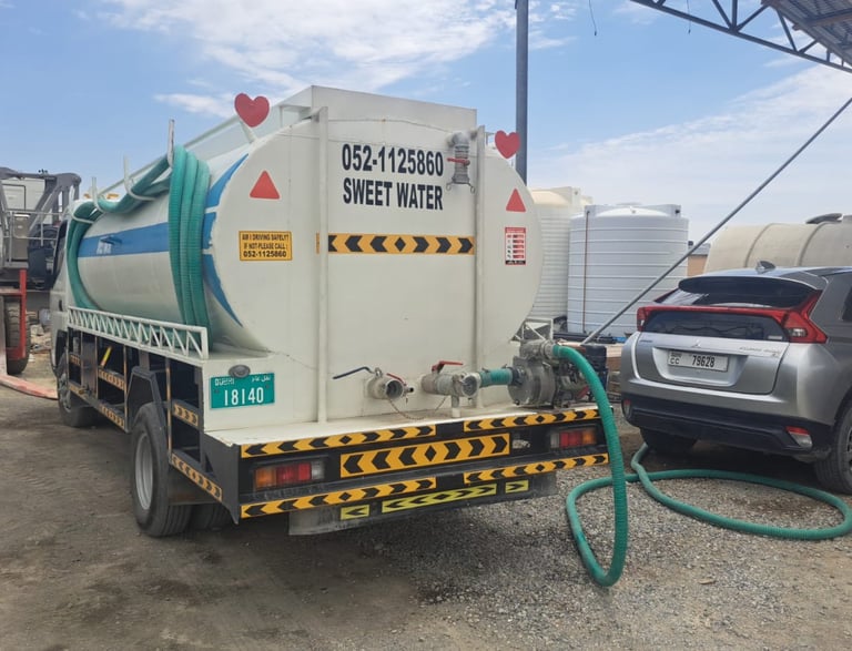 Sweet Water Tanker Supply in Dubai