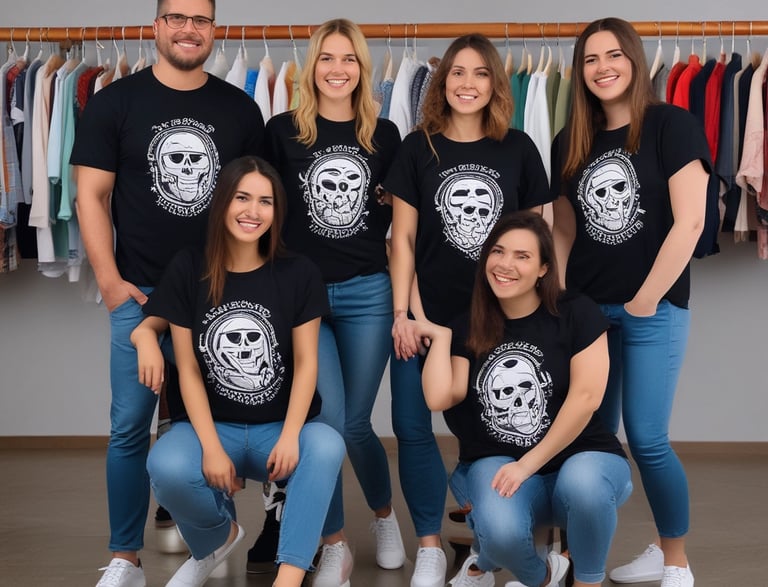 A cozy workspace with a laptop, notebook, and a cup of coffee, inviting customers to get in touch