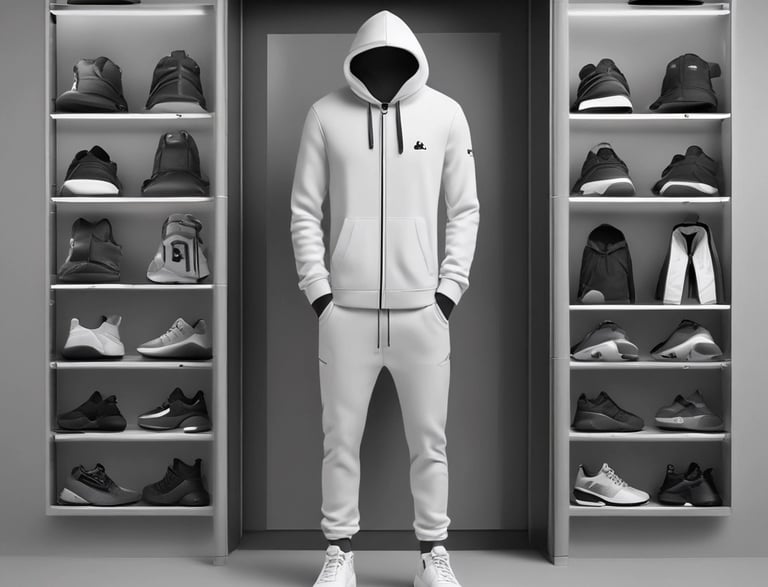 A sleek, modern workspace with a laptop and a cup of coffee, reflecting a minimalist style