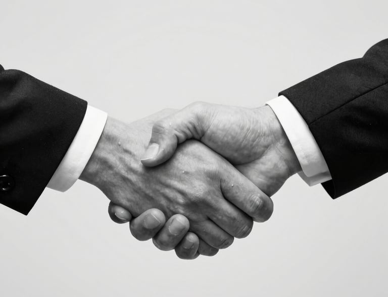 A welcoming reception area of a modern salon with warm lighting and sleek design.