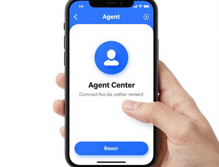 A welcoming office space with tools and a laptop ready for client consultation.