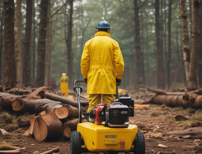 A friendly team member answering a phone call in a bright office.