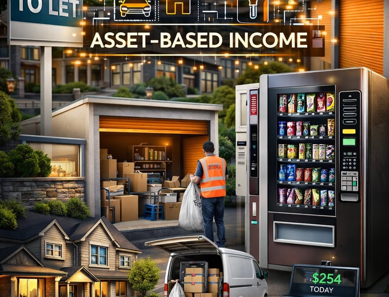 Earning through property and services