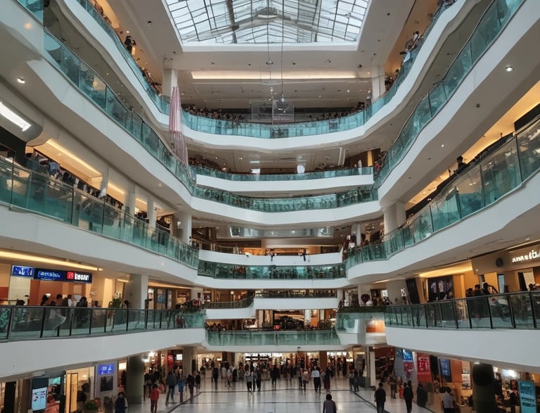 Front view of the Meidi E-commerce office building in Cengkareng Timur, Jakarta Barat