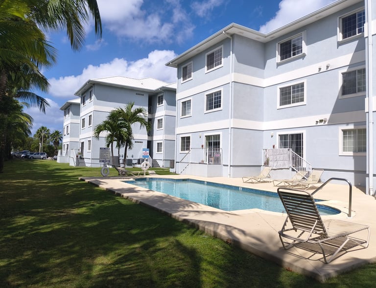 Pool at Building B Cayman Condo Lakeside