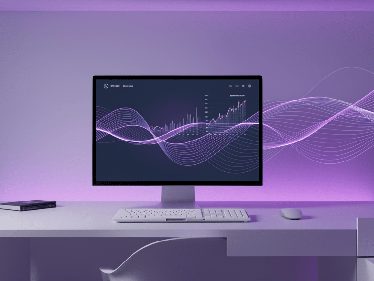 Minimalist image of a workspace