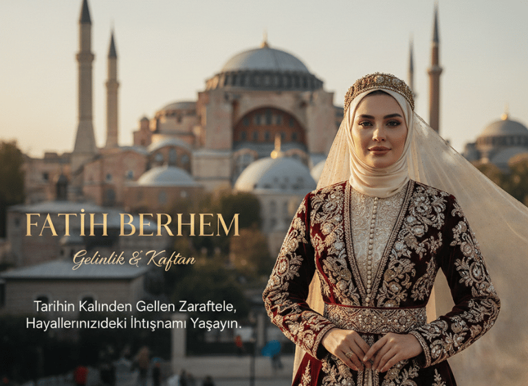 Fatih Berhem Gelinlik, İstanbul Fatih'te hayallerinizdeki gelinliği sunar.