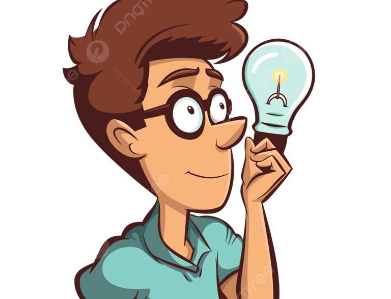 A man with a problem thinking of contacting  HanDy-fella for a solution