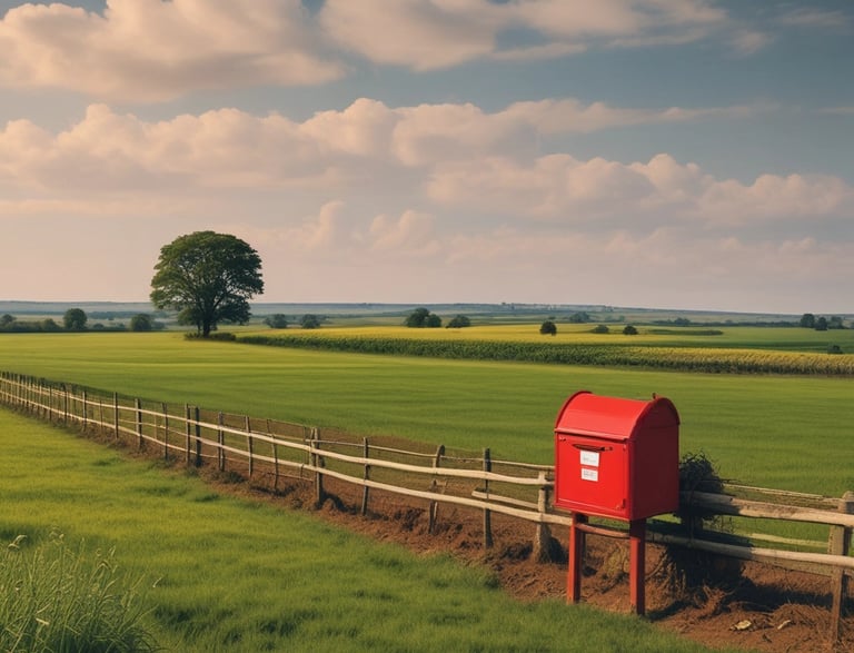 Photo of a welcoming office entrance with the agro farm gmbh & co. kg sign visible.