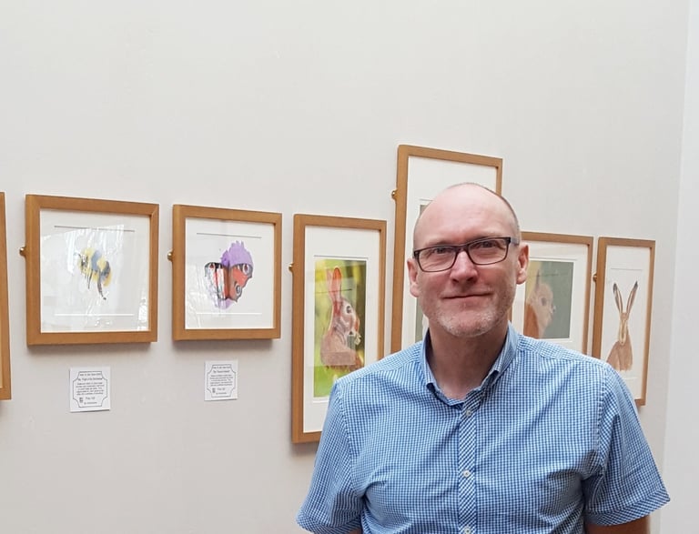 Alan Taylor Art exhibition