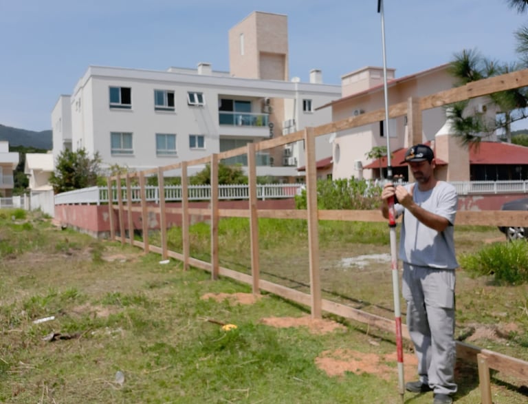 Topografia Locação de Obra