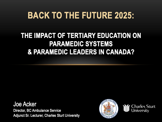 Back to the Future PowerPoint Title Slide