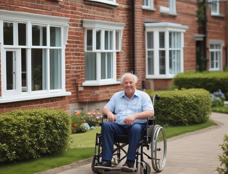 green trees near red and white house under blue sky during daytime