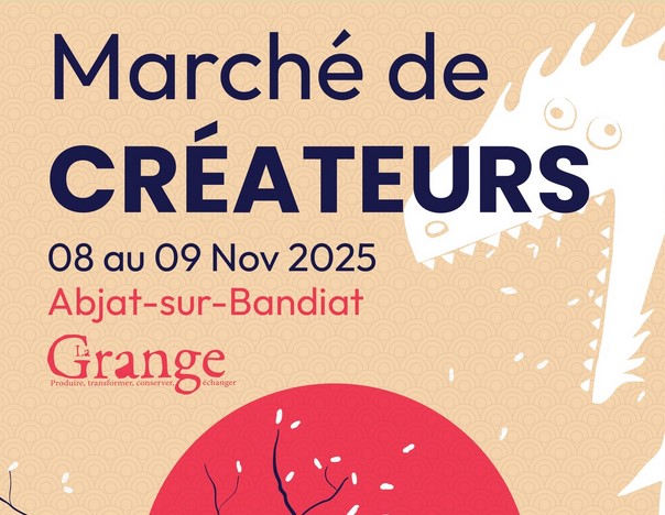 Marché de créateurs à Abjat-sur-Bandiat