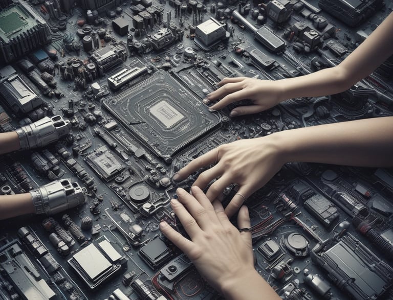 a laptop computer screen showing a woman shopping bags