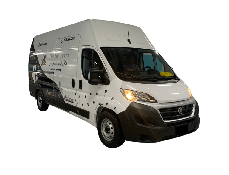 Mobile Pet Grooming Van Qatar